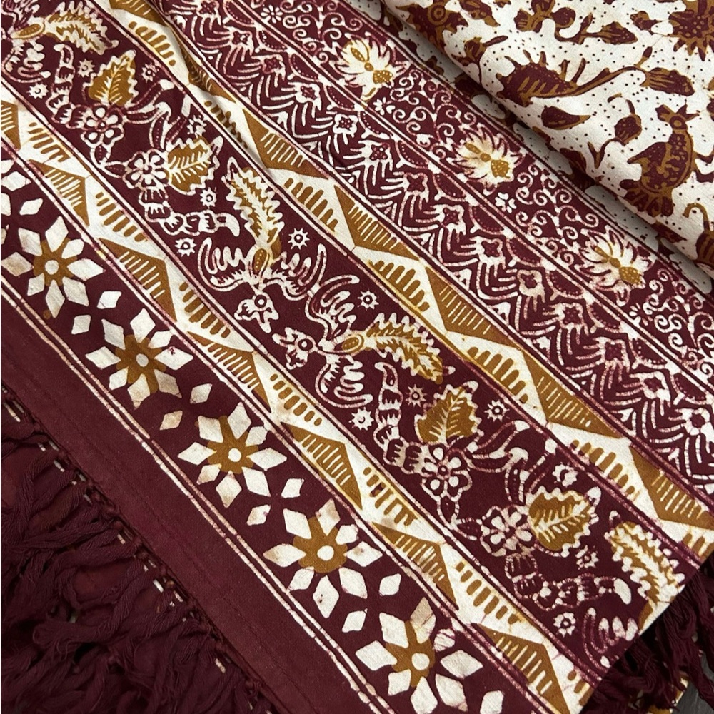 Indonesian Batik Tablecloth